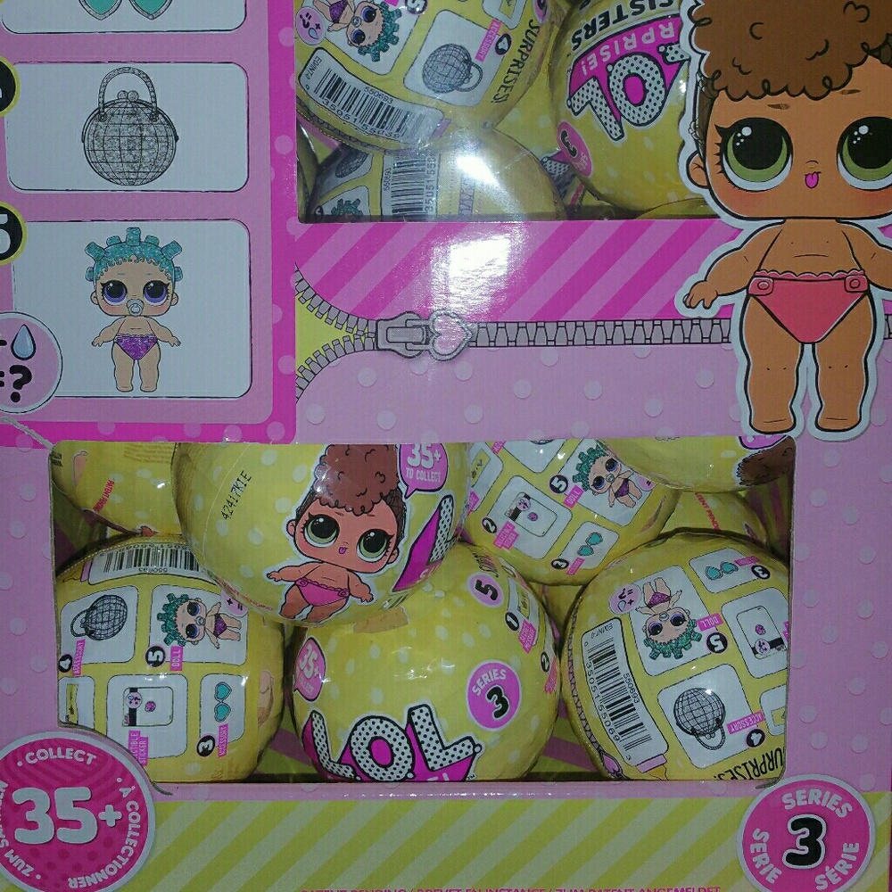 LOL SERIES 3 LITTLE SISTERS DOLLS